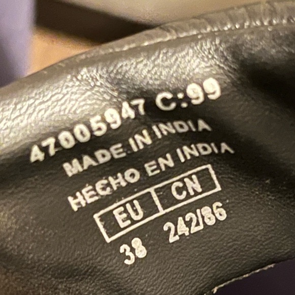 Mango Leather Sandals with Straps - Picture 10 of 10